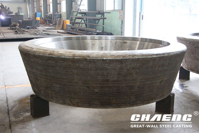 vertical mill roller shell